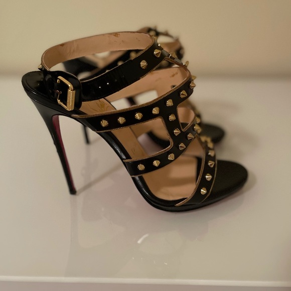 Christian Louboutin Sexystrapi 120 Jazz Calf - Picture 2 of 7